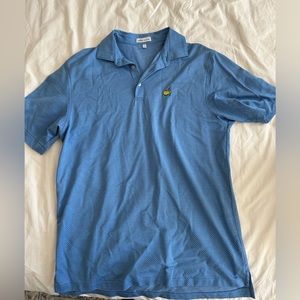 men’s blue Peter Millar golf polo